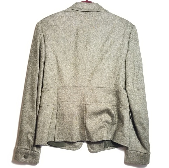 NWT Talbots Grace Fit Tweed Buttoned Blazer Jacket - Picture 7 of 8